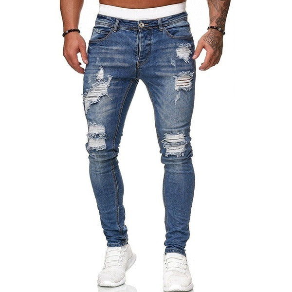 Desgastado Cowboy Velho Fazendo Pantsmen