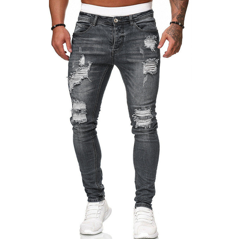 Desgastado Cowboy Velho Fazendo Pantsmen