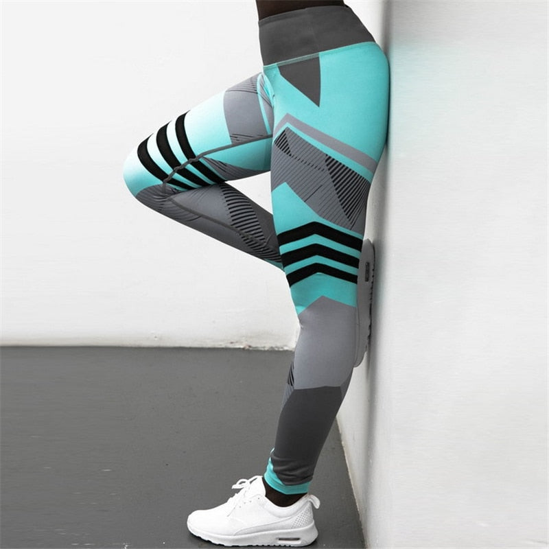 Reflexivo Calça Esporte Yoga