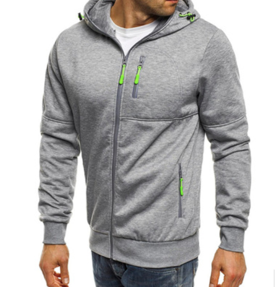 Hoodie dos homens Jaqueta de Algodão