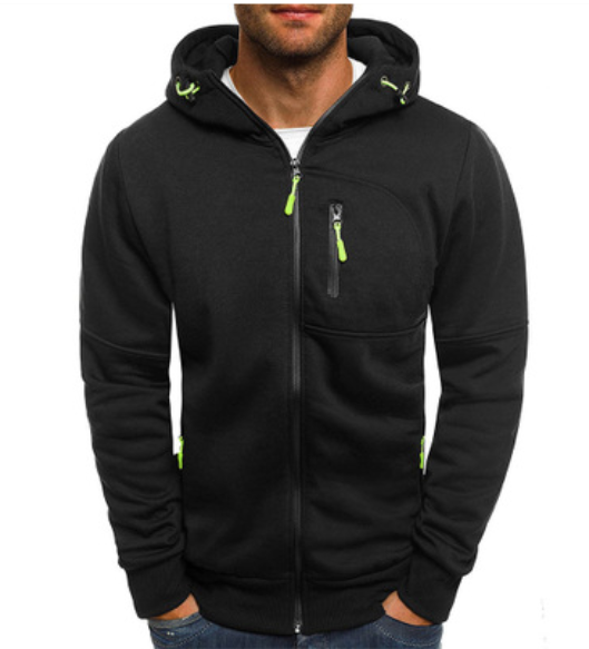 Hoodie dos homens Jaqueta de Algodão