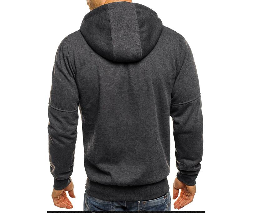 Hoodie dos homens Jaqueta de Algodão