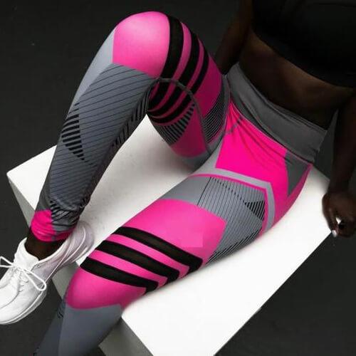 Reflexivo Calça Esporte Yoga