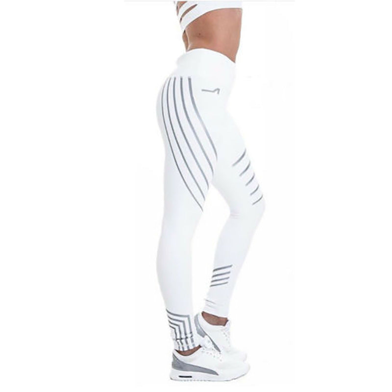 Reflexivo Calça Esporte Yoga