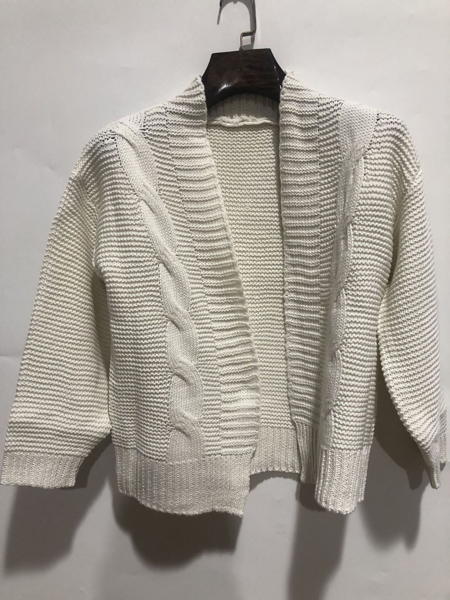 Sweater Loose Warm Cardigan Casual Coat Woman Sweater