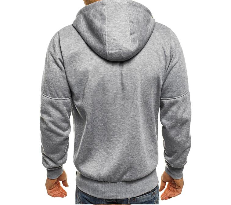 Hoodie dos homens Jaqueta de Algodão