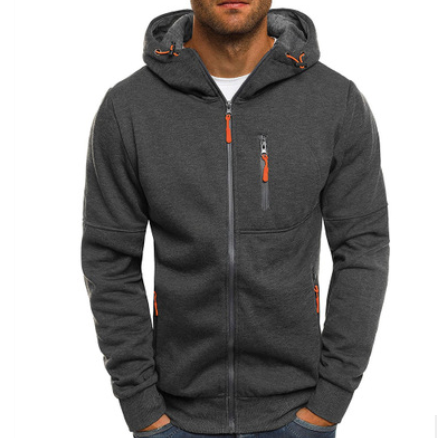Hoodie dos homens Jaqueta de Algodão