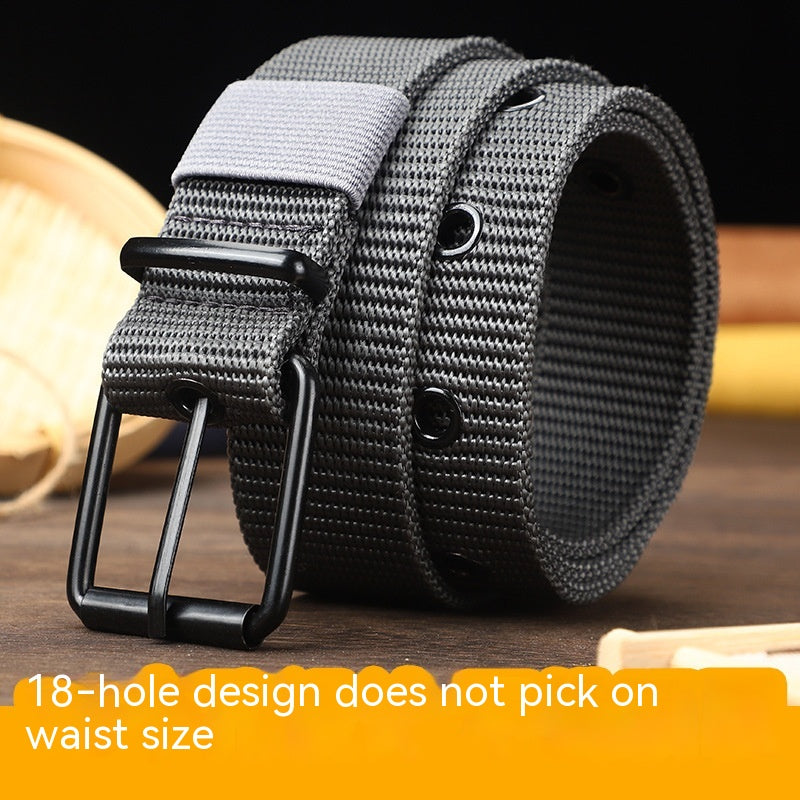 Lengthened Porous Pin Buckle Canvas