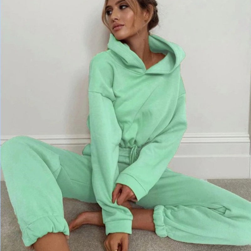 Sweatsuits Tracksuits Sexy Long Sleeve HoodieCasual Fitness Sportswear
