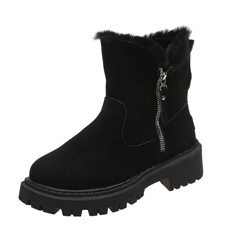 Thick Plush Snow Boots